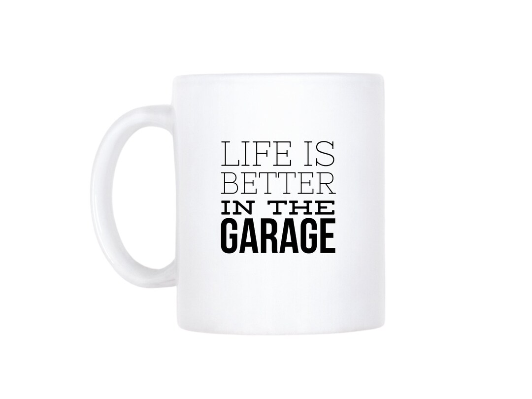 Car Mug, Garage Gifts for Him, Car Enthusiast, Car Lover Gift