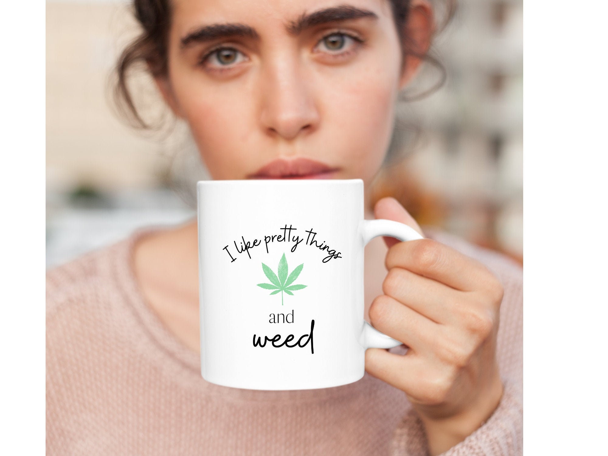 Marijuana Weed Gift 420 Gifts for Women I Like Pretty Etsy UK