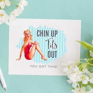 Funny Friend Card, Encouragement Support, You Got This, Stay Strong, Positive Hope Message For Tough Times immagine 8