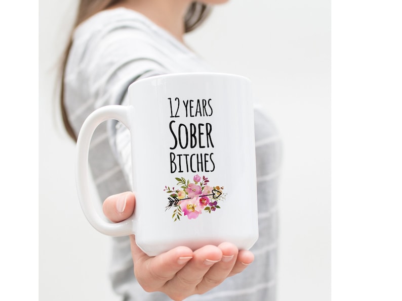 Sobriety Gift Twelve Year Sober Sober Anniversary Etsy
