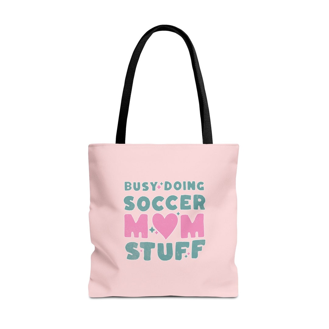 Soccer Mom Tote Bag, Funny Mother's Day Gift, Junk Carryall Travel Bag