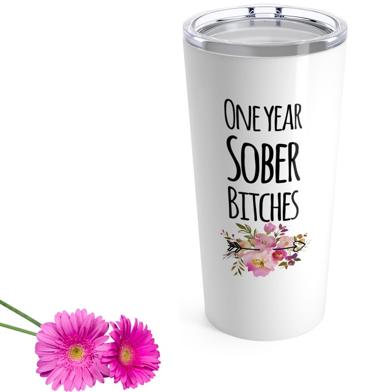 One Year Sober Gift Alcoholics Anonymous 1 Yr Sobriety Gift Etsy