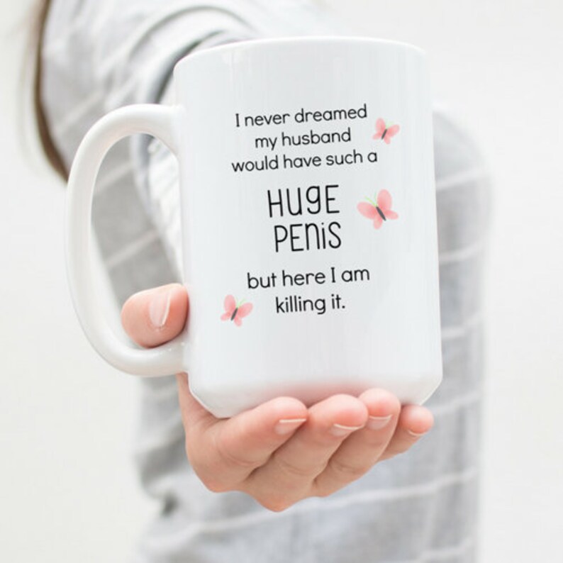 Gift for Wife Gag Gift From Husband Penis Mug Wife Mug Etsy