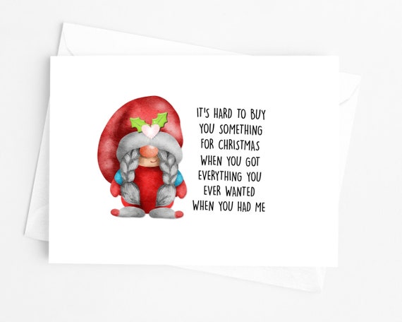 Mom Christmas Card From Daughter, Funny Christmas Card, Sarcastic