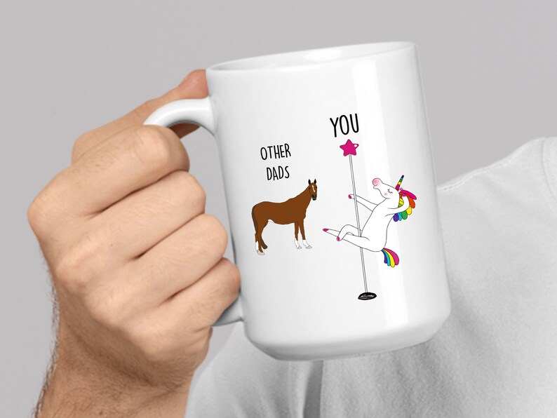 Gay Dad Gift Funny Dad Mug Fathers Day LGBTQ Gift From Etsy