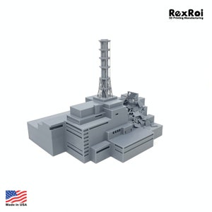 Chernobyl Nuclear Plant Model | Chernobyl 3D Model | Chernobyl Replica | Ukraine Chernobyl Ukraine Chernobyl