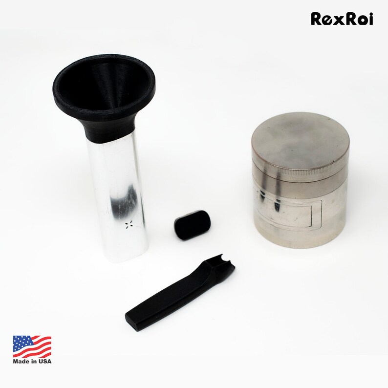 Quintessential Funnel For PAX 2 and 3 PAX 2 Funnel PAX 3 Spoon and Packing Tool