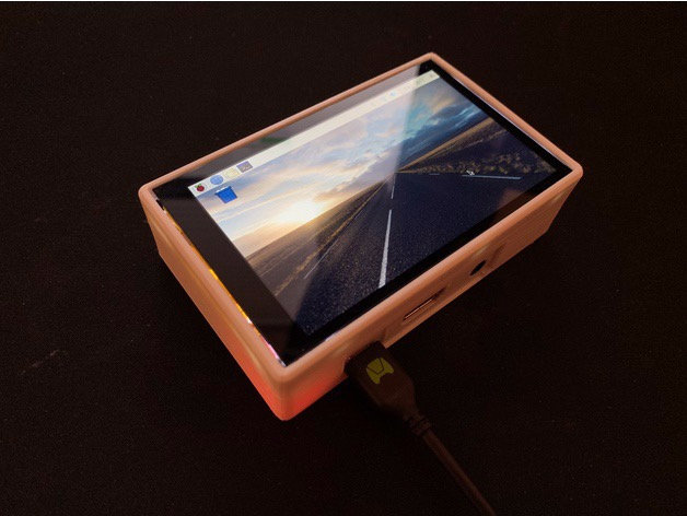 Hyperpixel 4.0 Pi Case for Raspberry Pi 