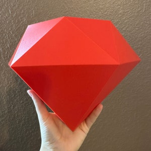 Large Size Diamond, Fake Diamond, Diamond Decor, Diamond Prank, Kids ...