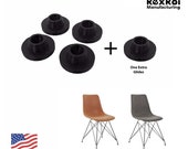 Chair Glides Replacement Feet Compatible with Ave Six Trenton Style (Pack of 4)