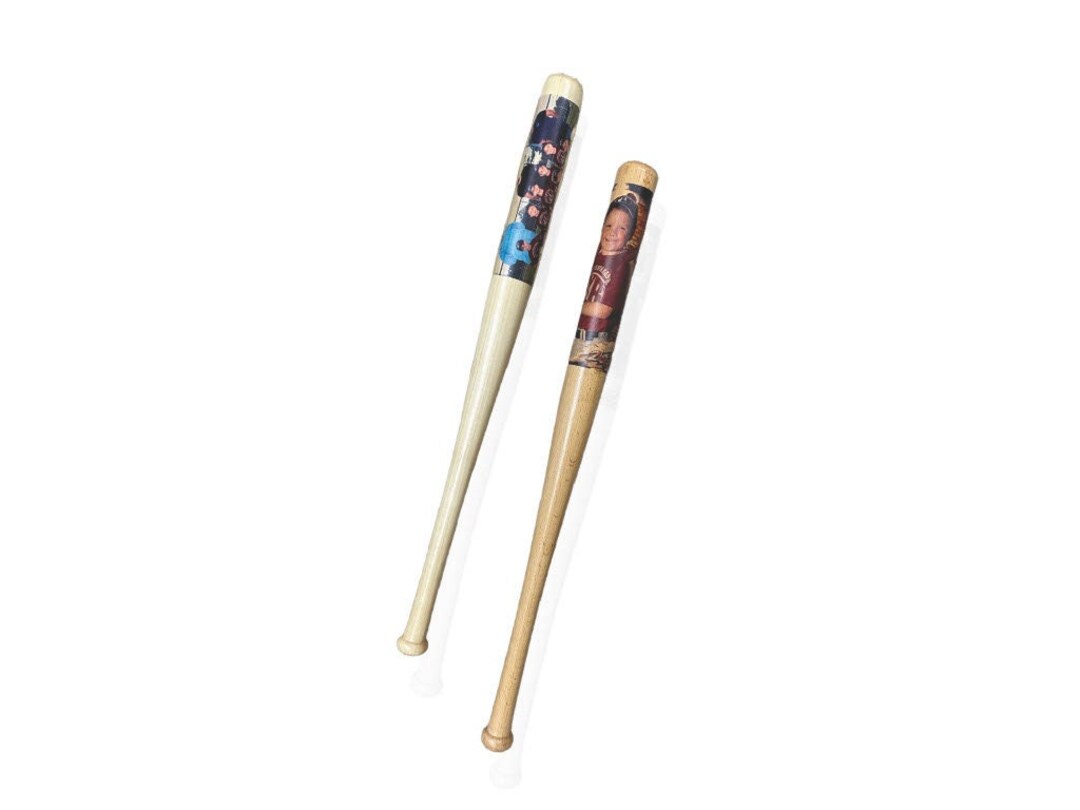 Mini Batte De Baseball Personnalisée - 18 Pouces En Bois - Gravure Nom - Cadeau Porteur D'Alliance, Entraîneur