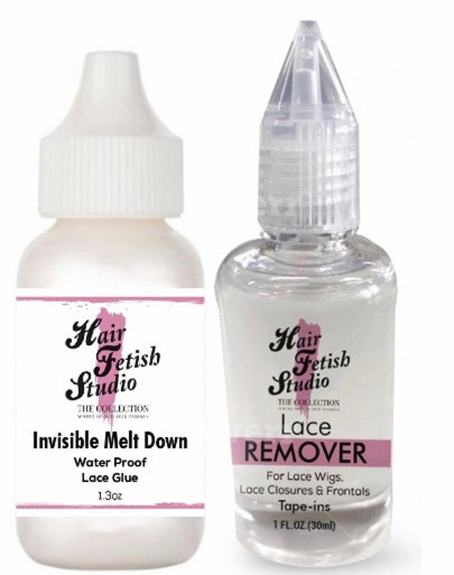 Invisible Melt Down Lace Glue & Wig Glue Remover SET Etsy