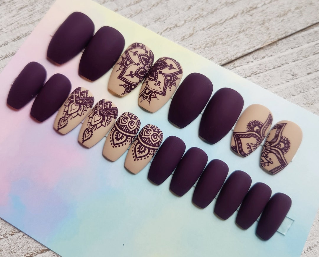 20 Bold Purple Nails Designs To Rock This Summer - Styleoholic