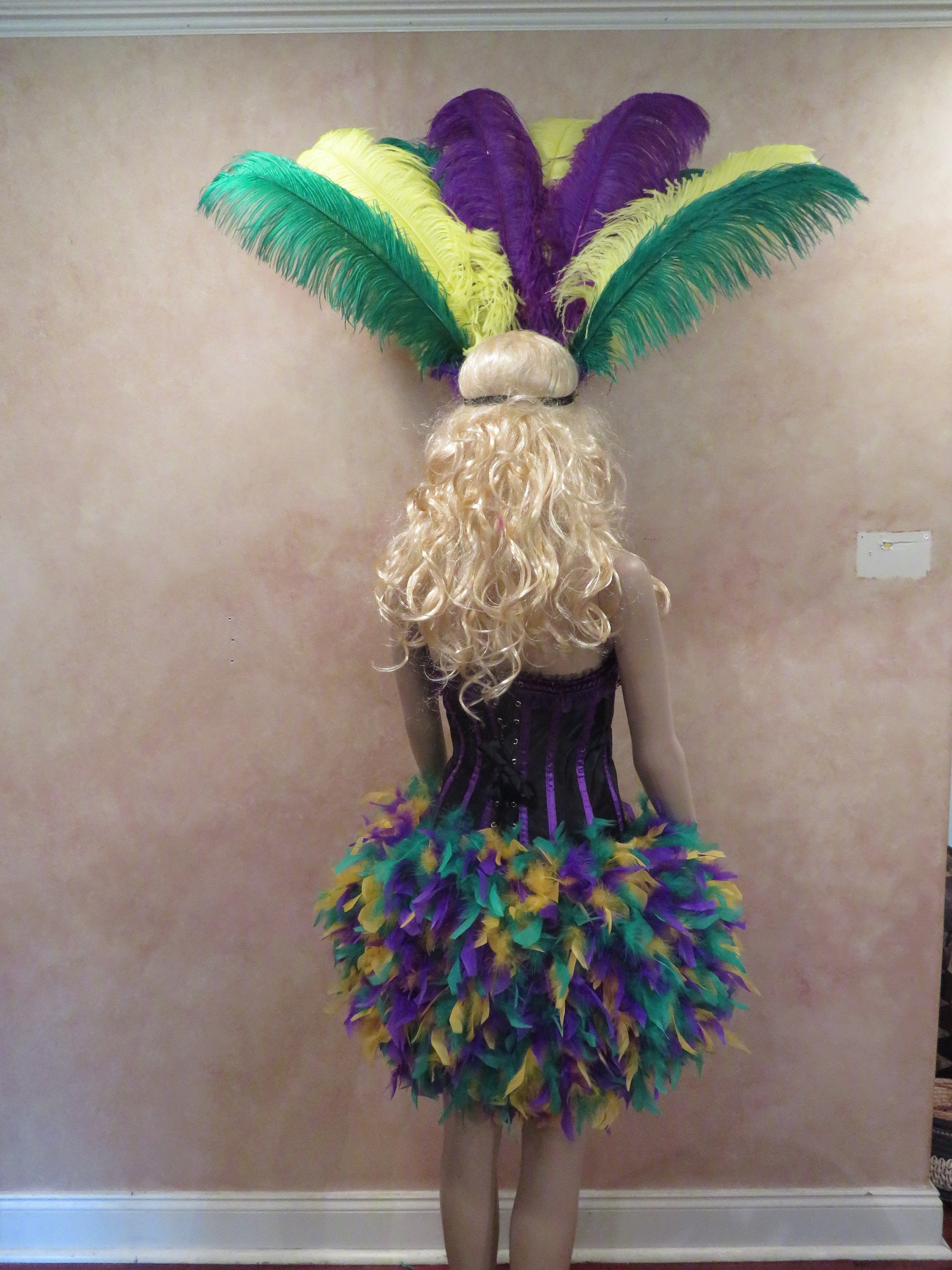 Mardi Gras Caribbean Carnival Costume Samba Showgirl Dress & Etsy