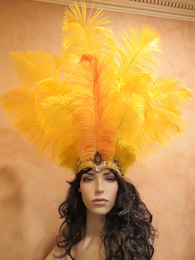 Circus Carnival Showgirl Jeweled Halloween Costume Headpiece - Etsy
