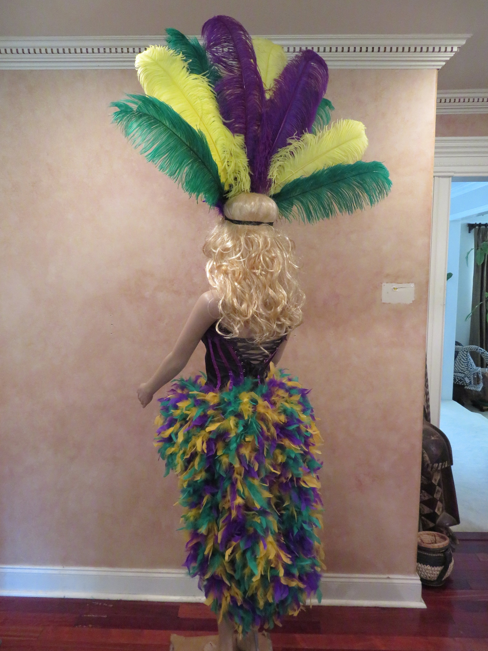 Mardi Gras Caribbean Carnival Costume Samba Showgirl Dress & Etsy