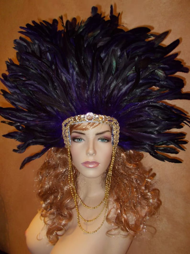 big mardi gras headpiece