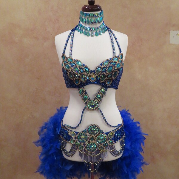 Carnival Costume Carribean Set - Etsy