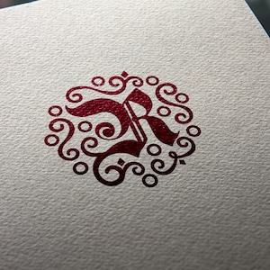 Diseño de letra R monograma, logotipo de letra, logotipo decorativo, diseño de colgante, diseño de joyería, logotipo de joyería, logotipo de joyería, logotipo de salón de belleza