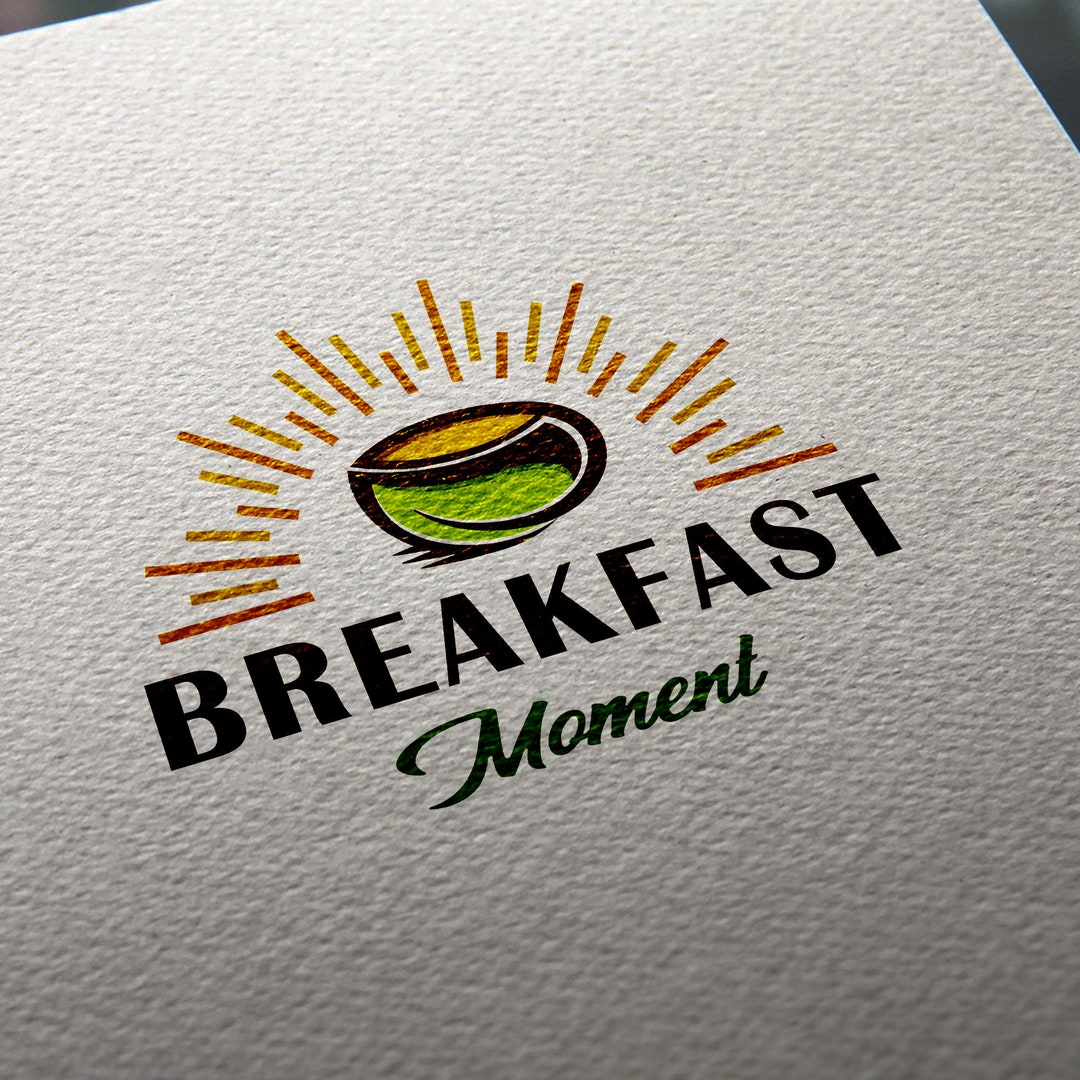 Breakfast Logo Design Customization Food Logo Food Brand Logo Breakfast Logo Design Customization Food Logo Food Brand Logo