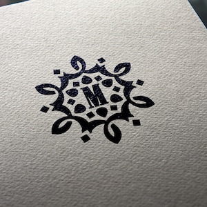 Diseño de logotipo de monograma vintage + personalización, monograma de letra M, logotipo de letra, logotipo de joyería, logotipo vectorial, logotipo vintage, logotipo decorativo