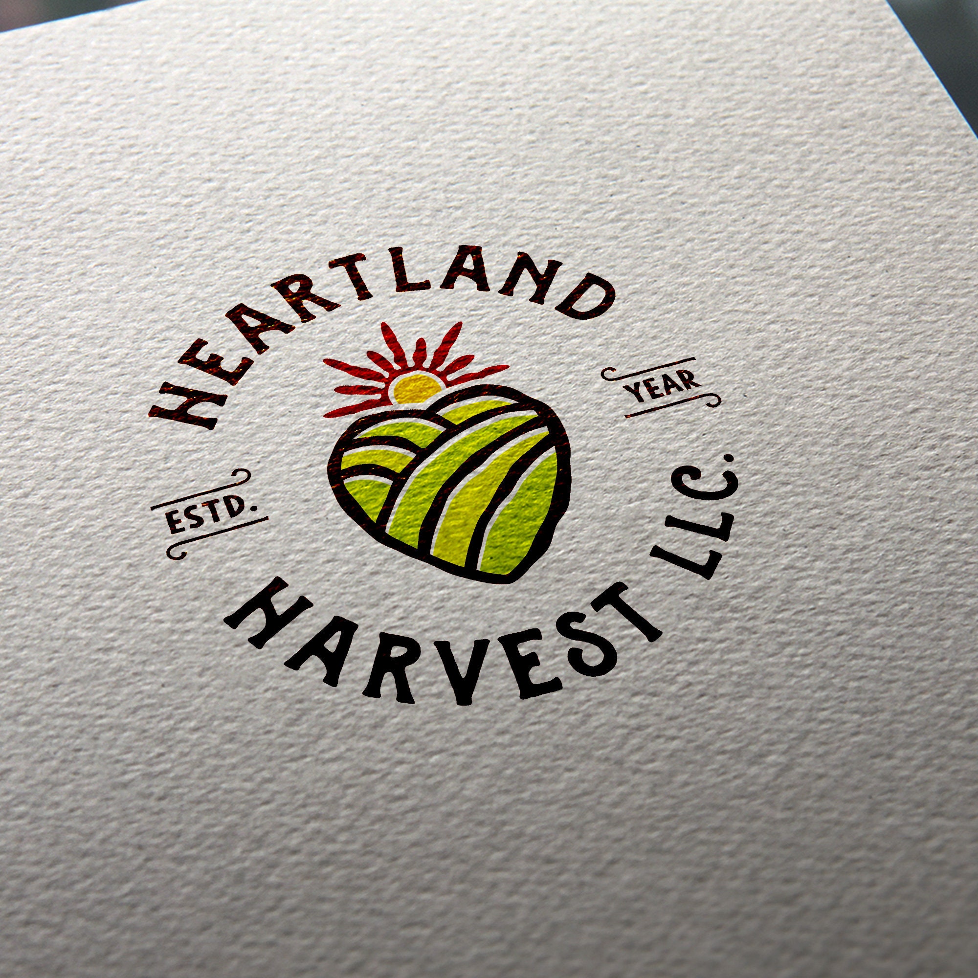 Logotipo de rancho agrícola - Etsy México, image size:2000x2000