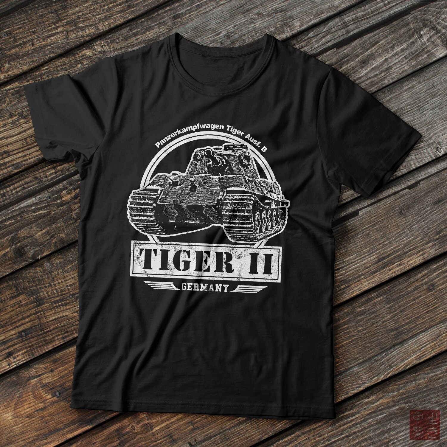 Tiger II WW2 Tank T-shirt | Etsy Hong Kong
