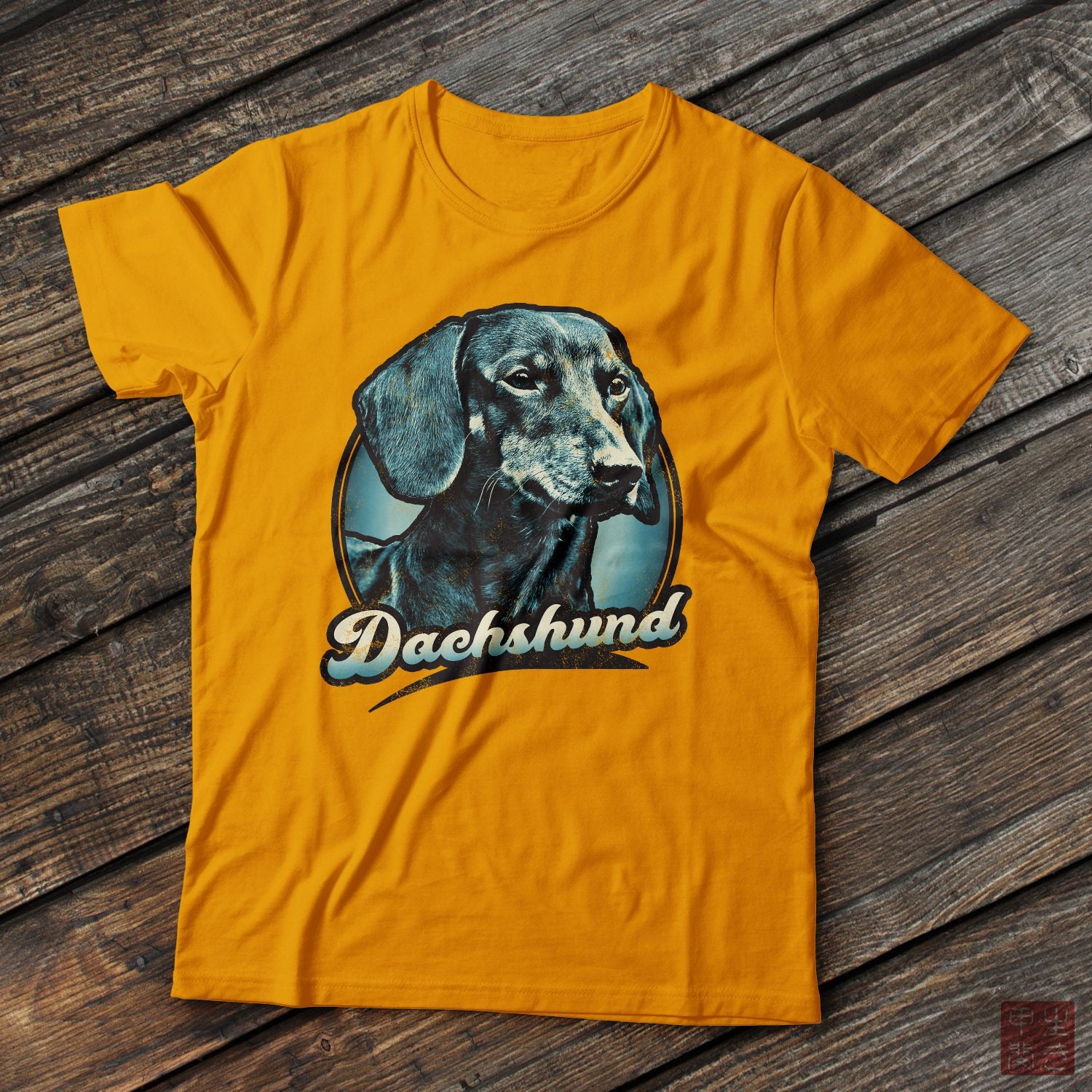 Dachshund Wiener Dog Retro Unisex Tshirt Dachshund Shirt Etsy
