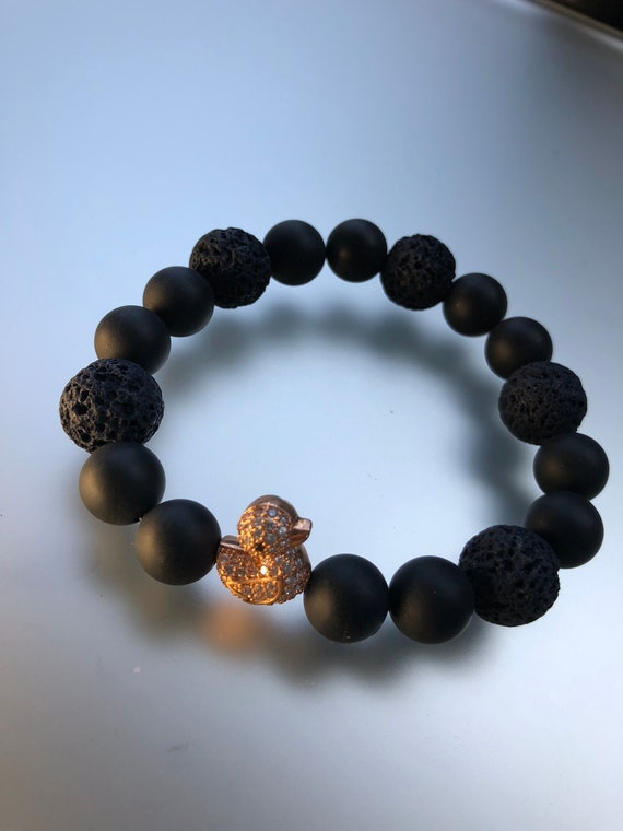 etsy lava rock bracelet