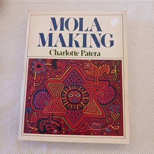 Vintage Autographed Mola Making Book by Charlotte Patera image 1