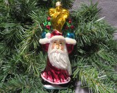 Vintage Christopher Radko Christmas Ornament - quot Santa Jubilee quot