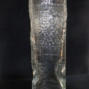 Vintage MCM Blenko Clear Glass John Myers Vase Model #6949