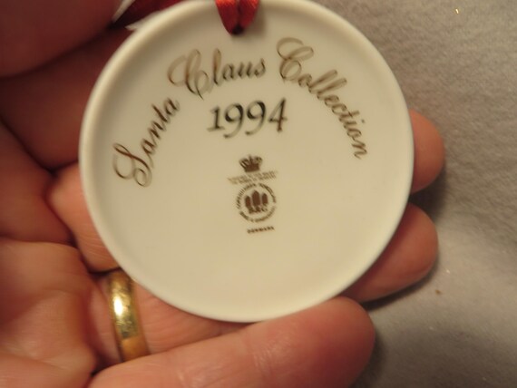 Vintage Bing & Grondahl Denmark Santa Claus Collection Porcelain