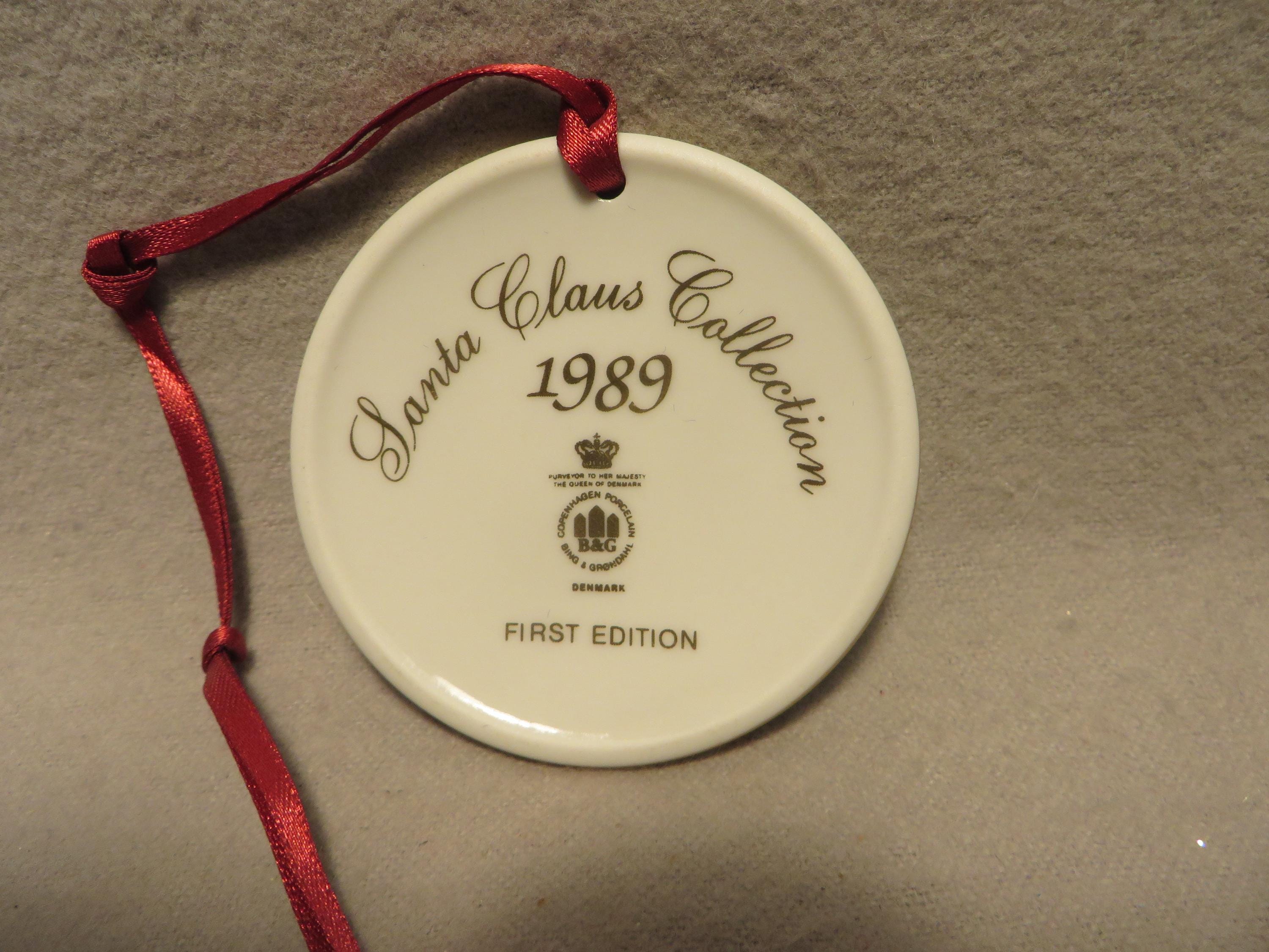 Vintage Bing & Grondahl Denmark Santa Claus Collection 1st Ed