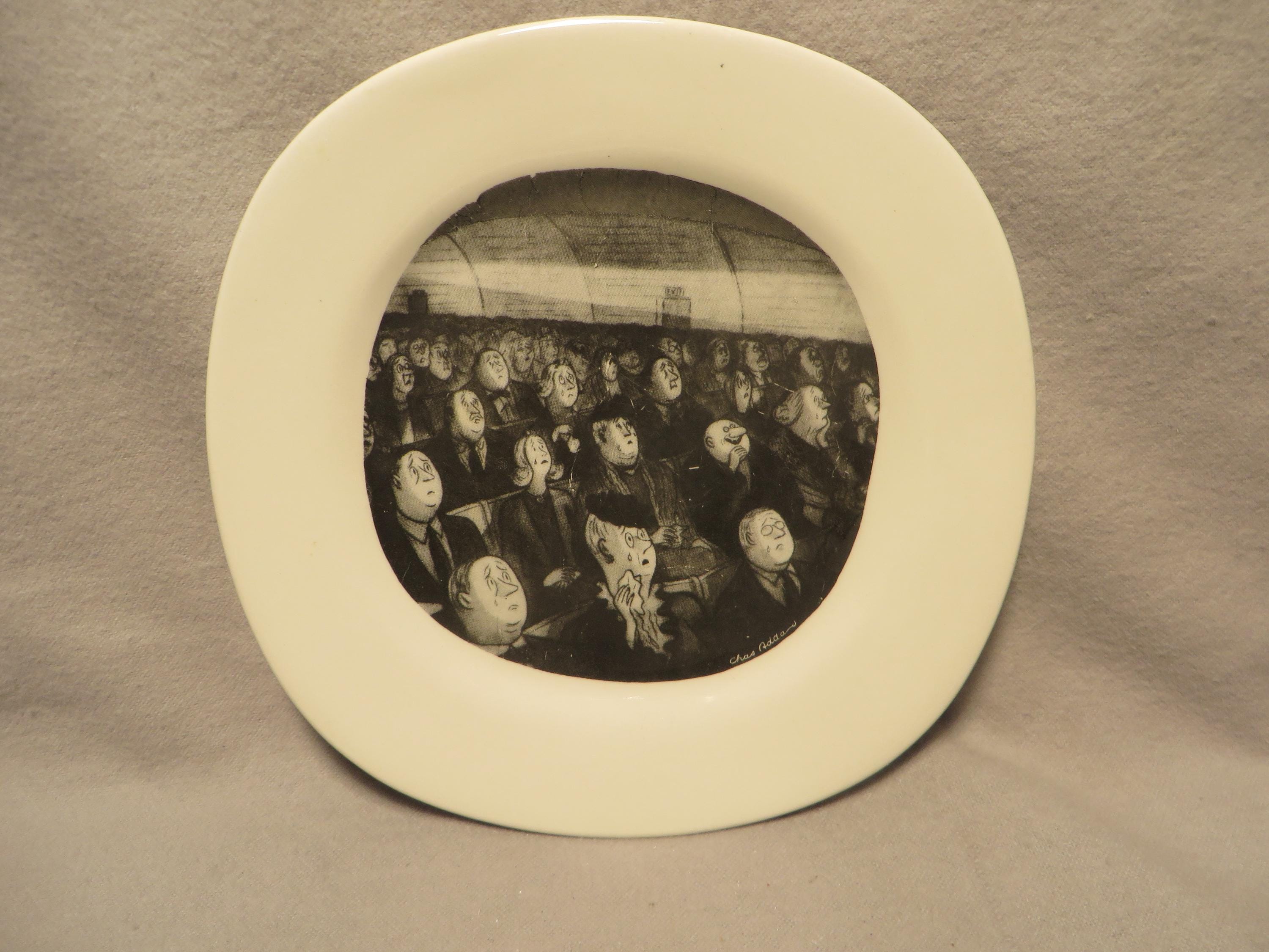 Vintage Chas (charles) Addams Atlas China Addams Family 6