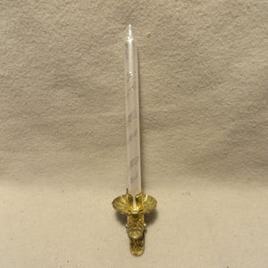 Vintage Solid Glass Clip-On Christmas Ornament