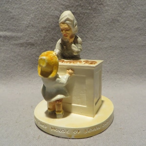 Vintage Sebastian Miniature Figurine Number 6122 - &quot;Penny Shop&quot;