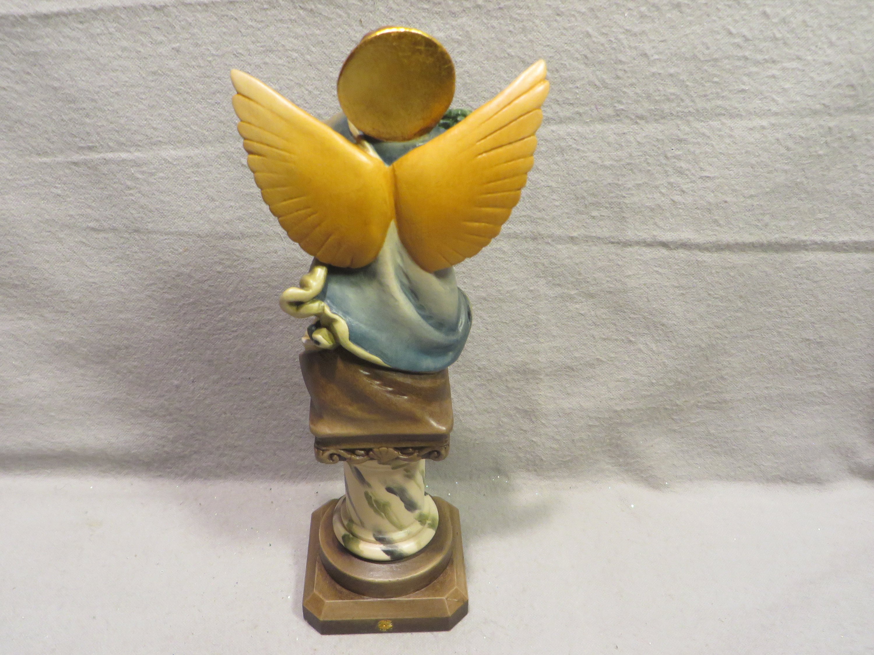 Vintage Anri Ltd. Edition. Hand Carved Wood Heavenly Angel by