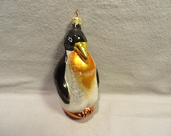 Vintage Christopher Radko Blown Glass Christmas Ornament - "Iceberg"