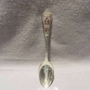 Vintage 1933 Century of Progress Wm A Rogers Silver Plate Souvenir Spoon
