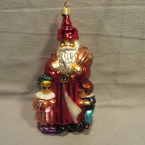 Vintage Christopher Radko Blown Glass Christmas Ornament - Gather Round