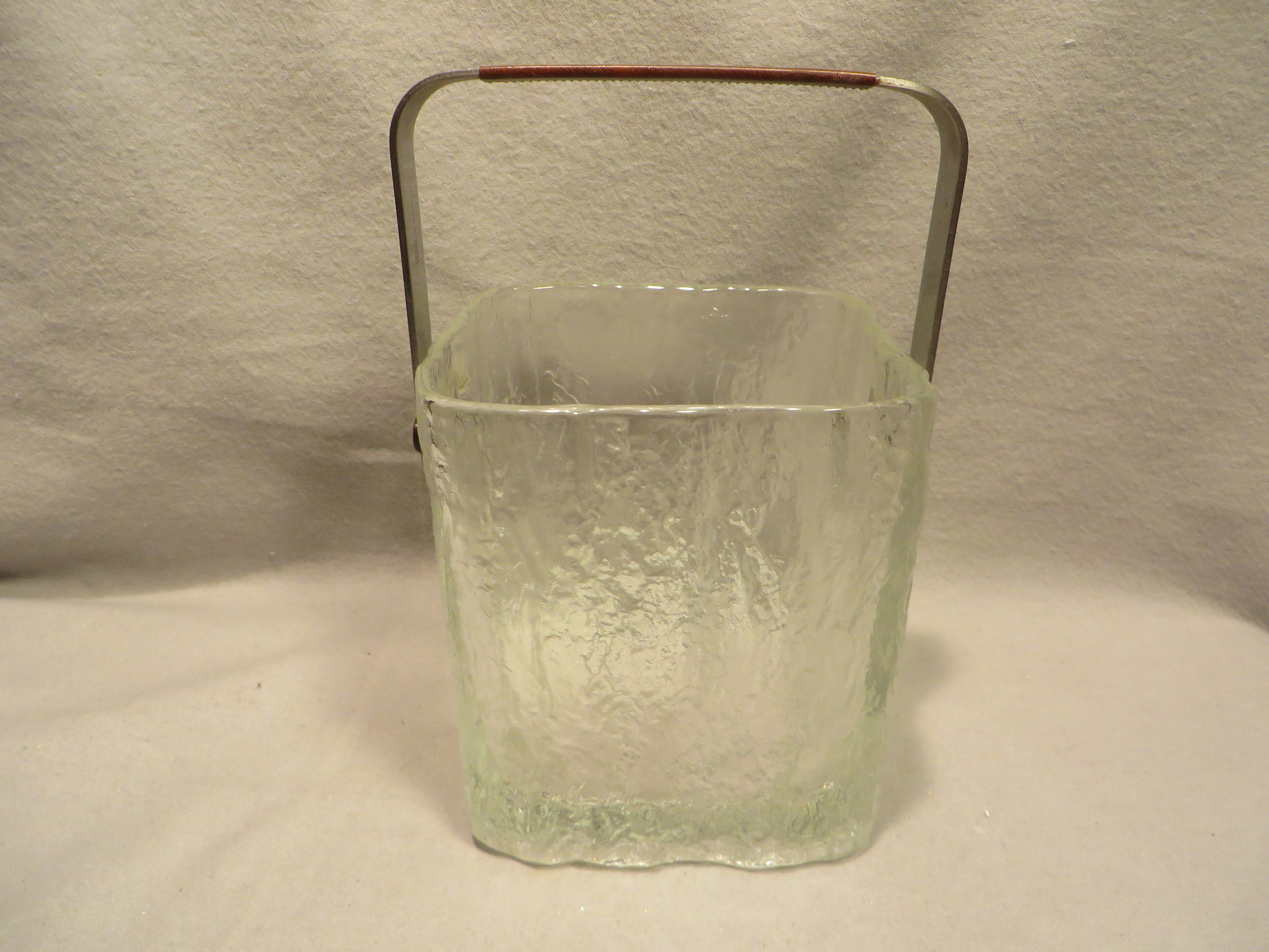 Hoya Japan Frosted Glass Ice Bucket and 6 Rocks Glasses – Studio Sonja Milan