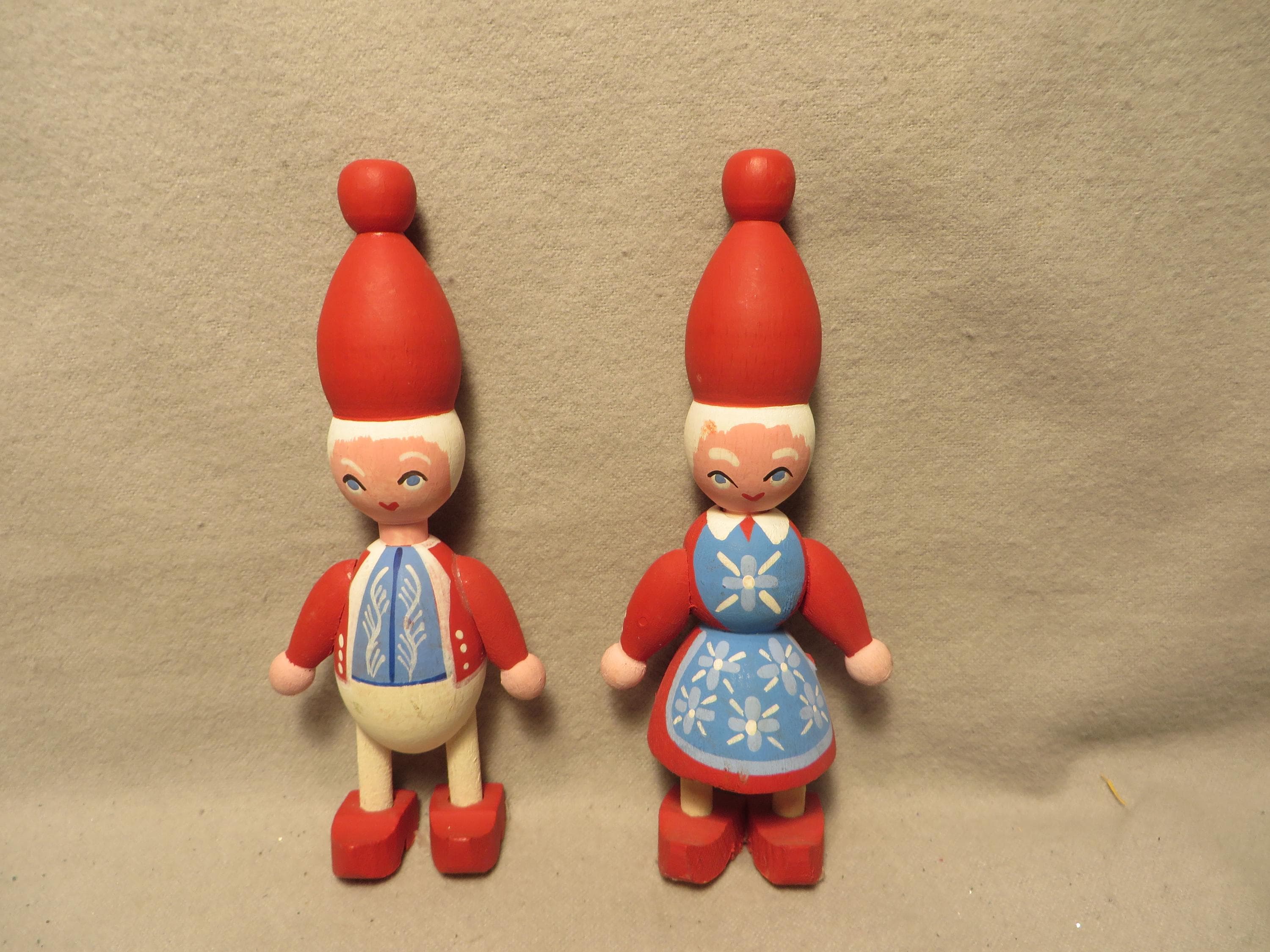 Vintage Mogens Eigenbrod Denmark Hand Painted Wood 5