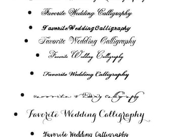 Luxury Wedding Font Bundle Elegant Handwritten Beautiful font Digital download Calligraphy DIY Projects Cricut photoshop