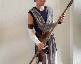 Rey Star Wars Inspired Costume, Girl's Rey Inspired Outfit, The Rise of Skywalker, The Force Awakens, The Last Jedi