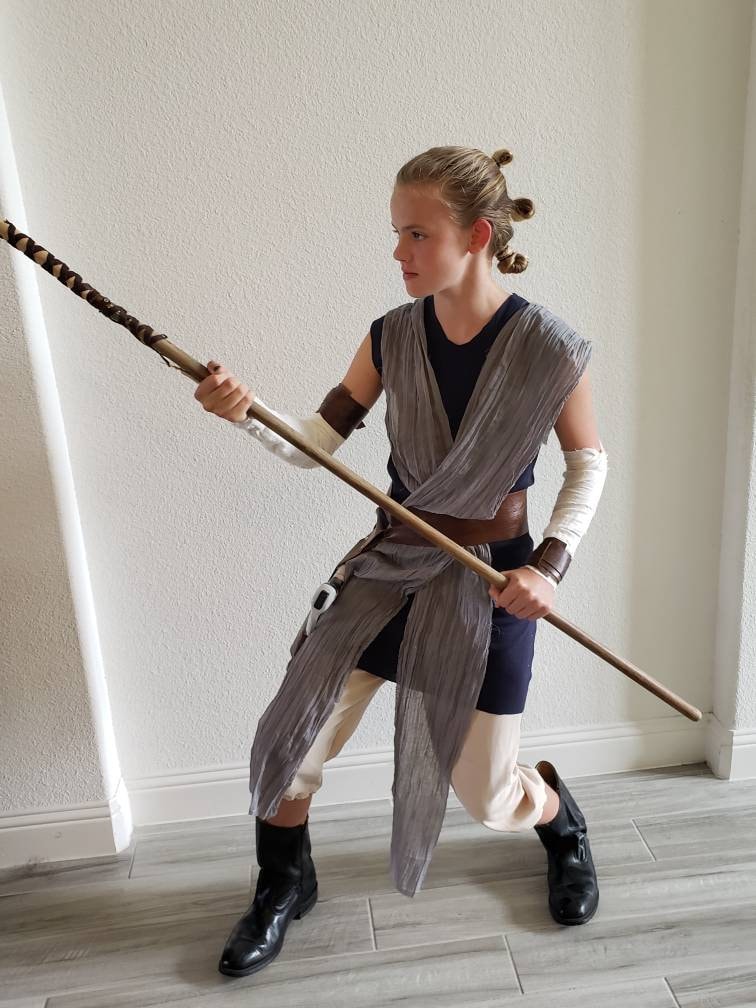 スター・ウォーズ　EpisodeⅧ　レイ衣装 レイ スターウォーズ インスピレーションコスチューム、女性用