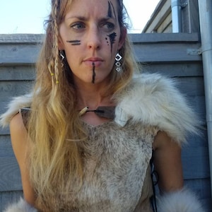 Viking Warrior, Female Viking Warrior, Adult Halloween Costume, Viking ...