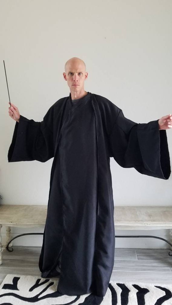 Black Wizard Cloak - Adult Black Wizard Cloak - Adult