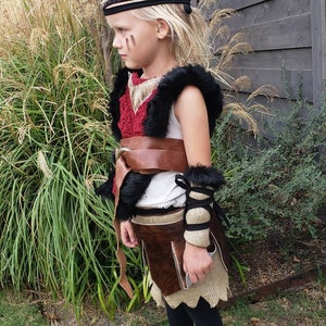 Viking Warrior Girl Costume Viking Cosplay LARP Warrior - Etsy