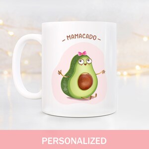 Avocado Neue Mama Geschenk Tasse süße Baby Shower Geschenk süße neue Mutter Geschenk Expecting Schwangerschaft Ankündigung Ideen Geschlecht enthüllen Mama geschenk zu sein.